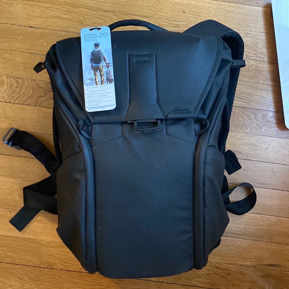 Peak Design Camera Bag, backpack, laptop bag. Everyday 20. Makes a great gift!